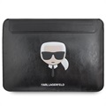 Karl Lagerfeld Ikonik Laptop Sleeve - 16" - Black