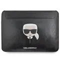 Karl Lagerfeld Ikonik Laptop Sleeve - 16" - Black