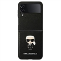 Karl Lagerfeld Ikonik Saffiano Samsung Galaxy S22 5G Case - Black