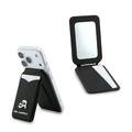 Karl Lagerfeld Karl & Choupette Magnetic Card Holder with Stand & Mirror - Black