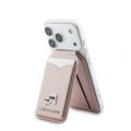 Karl Lagerfeld Karl & Choupette Magnetic Card Holder with Stand & Mirror - Pink