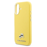 iPhone 17 Karl Lagerfeld Karl and Choupette Heads Pins Case - MagSafe Compatible