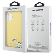 iPhone 17 Karl Lagerfeld Karl and Choupette Heads Pins Case - MagSafe Compatible