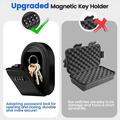 Key Storage Box with Password Lock - Orange