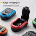 Key Storage Box with Password Lock - Orange