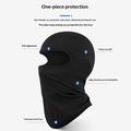 Kids Balaclava Face Mask / Sun Protection Head Cover UPF 50+ - Black