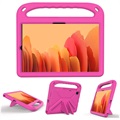 Samsung Galaxy Tab S6/S5e Kids Carrying Shockproof Case - Hot Pink
