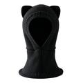 Kids Cat Ear Knitted Balaclava