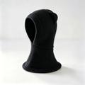 Kids Cat Ear Knitted Balaclava - Black