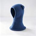 Kids Cat Ear Knitted Balaclava - Blue