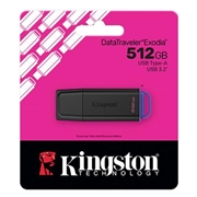 Kingston DataTraveler Exodia USB-A 3.2 Gen 1 Flash Drive - 512GB