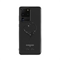 Kingxbar Wish Series Samsung Galaxy S20 Ultra Swarovski Case - Black
