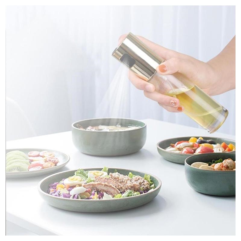 Kitchen Series Oil Spray Bottle 100ml Silver
