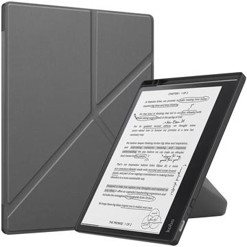 Kobo Elipsa 2E Origami Stand Folio Case - Grey