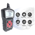 Konnwei KW309 OBD2/EOBD Car Fault Diagnostic Tool with LCD - Black