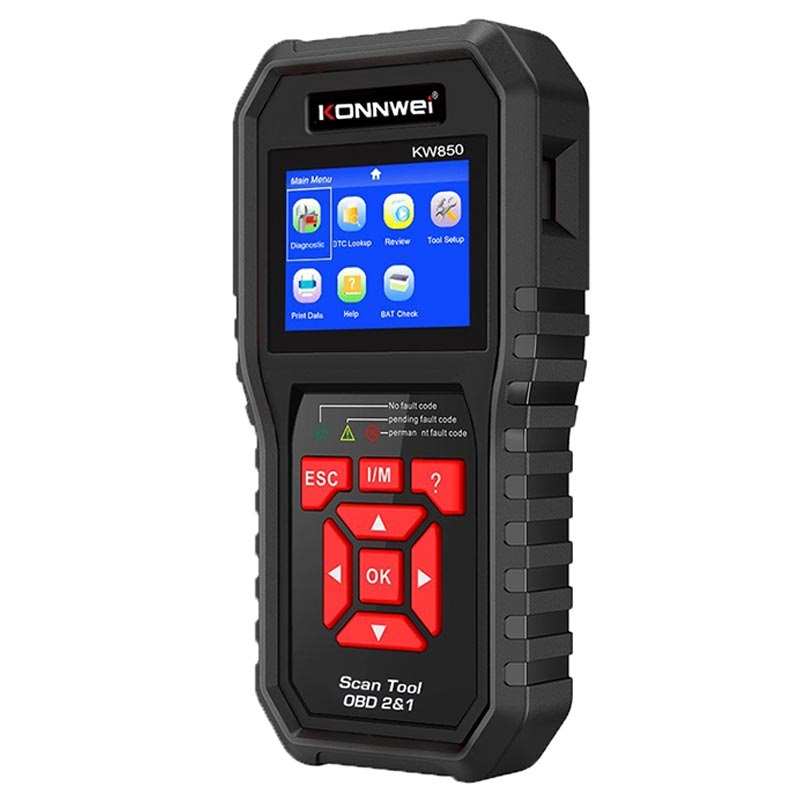 Konnwei KW850 OBD2/EOBD Car Fault Diagnostic Tool with LCD