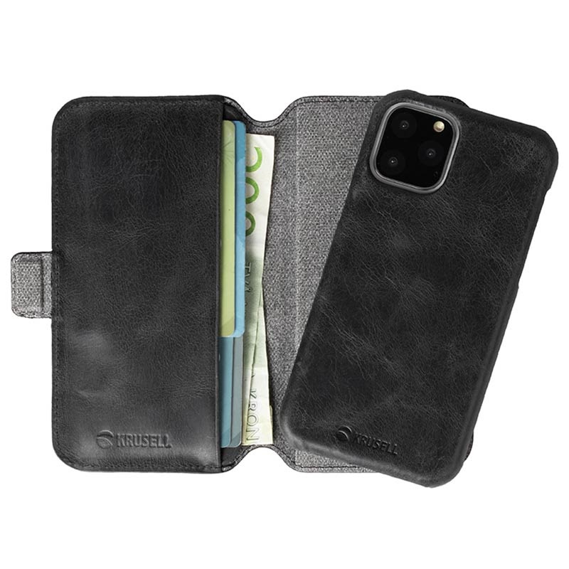 Krusell Sunne 2in1 iPhone 11 Pro Max Wallet Leather Case
