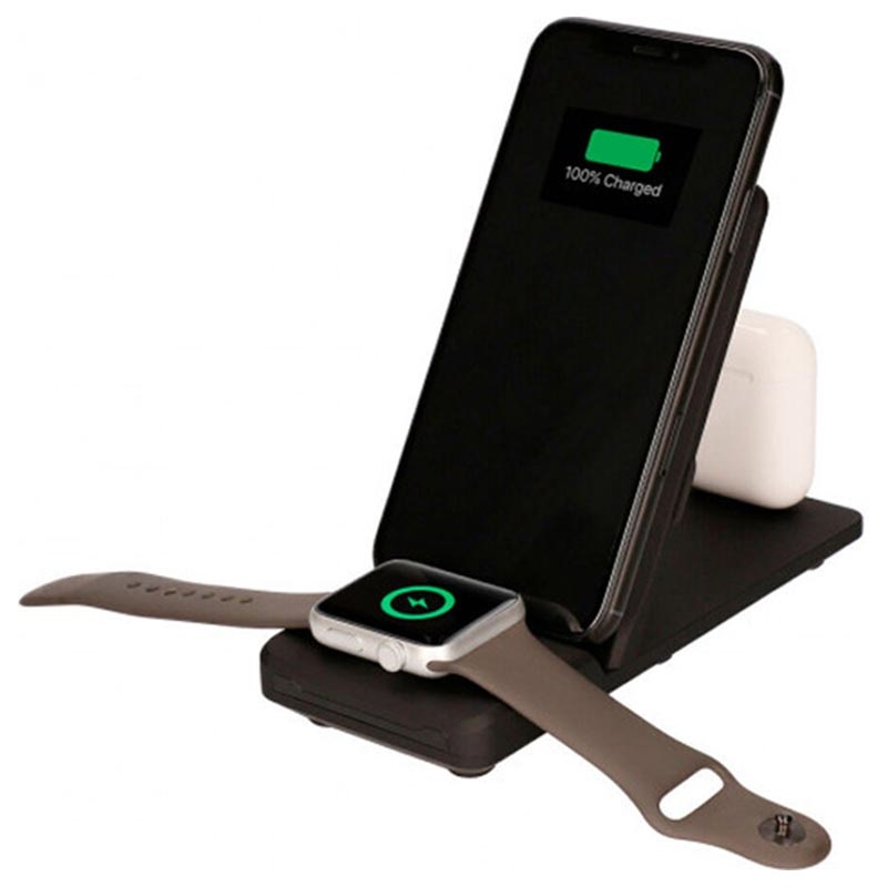 iphone watch airpods charging station