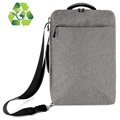 Ksix Eco Laptop Backpack / Shoulder Bag - Grey