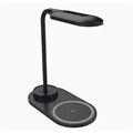 Ksix Energy LED Desk Lamp with Fast Wireless Charger - Black