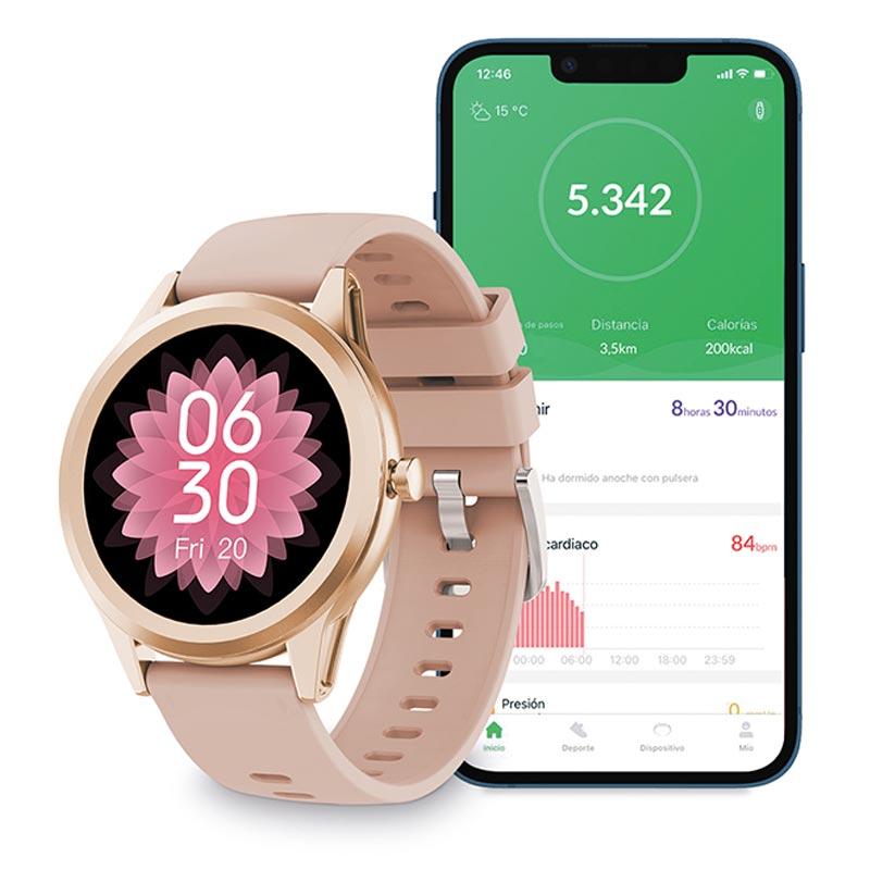 Ksix Globe Waterproof Smartwatch with Bluetooth 5.0