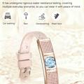 L18 Ultra-Thin Fitness Tracker / Smart Bracelet for Women (Open Box - Excellent) - Gold / Pink