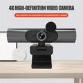 L22 4K HD Webcam with Autofocus and Microphone - Black