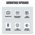 L22 4K HD Webcam with Autofocus and Microphone - Black