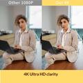 L52 4K Ultra HD Webcam with AI Tracking, Remote Control - Black