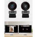 L52 4K Ultra HD Webcam with AI Tracking, Remote Control - Black
