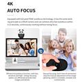 L59D 4K Dual Lens Autofocus Webcam with Remote Control - Black