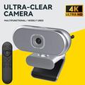 L60 Driver-Free 4K Webcam with Remote Control - Silver