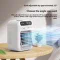 L7 Mini Air Cooler with Dual Nano Mist Humidifier 500ml - White