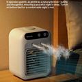 L7 Mini Air Cooler with Dual Nano Mist Humidifier 500ml - White