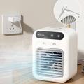 L7 Mini Air Cooler with Dual Nano Mist Humidifier 500ml - White