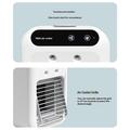 L7 Mini Air Cooler with Dual Nano Mist Humidifier 500ml - White