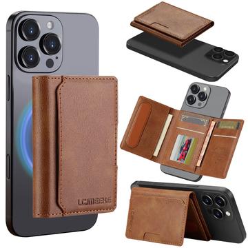 LC.IMEEKE Magnetic Card Holder with Kickstand Function