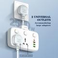 LDNIO SC2413 20W Power Strip with 2 AC Outlets, 4 USB Ports and PD Fast Charging