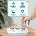 LDNIO SEW3452 WiFi Smart Power Strip - 30W PD Fast Charging, 3 EU Outlets, 4 USB Ports and App Remote Control