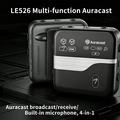 LE526 Bluetooth 6.0 Auracast Audio Adapter with Microphone - Black