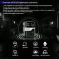 LE526 Bluetooth 6.0 Auracast Audio Adapter with Microphone - Black