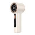 LED Display Handheld Fan with 100 Speed Levels & Type-C Charging - 3000mAh