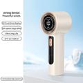 LED Display Handheld Fan with 100 Speed Levels & Type-C Charging - 3000mAh