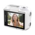 LK-018 Magnetic Detachable Action Camera with 2.0" Flip Screen - 1080P - White