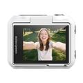 LK-018 Magnetic Detachable Action Camera with 2.0" Flip Screen - 1080P - White