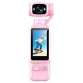 LK-032 Handheld Vlog Action Camera with Stabilization - Pink