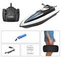 LSRC Remote Control Speedboat with Rechargeable Battery - Black