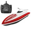 LSRC Remote Control Speedboat with Rechargeable Battery - Red