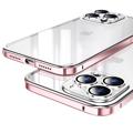 Luphie Anti-scratch iPhone 14 Pro Hybrid Case - Pink