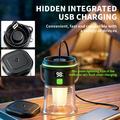 LY27 Water Resistance Camping Lamp with 7 Modes - Black